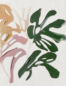 Soft Botanical Monstera by Alma