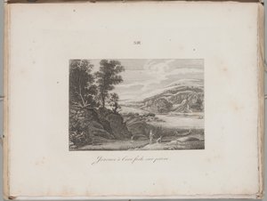 Art of the Lithograph: River Landscape (Plate XIII) by Alois Senefelder