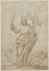 Christ Holding a Chalice and Cross by Alonso Cano