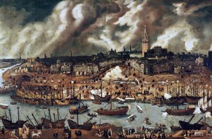 An Expedition Setting Out from Seville for America in 1498