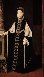 Portrait of Elisabeth of France (1545-1568) or Isabelle of Valois, Queen of Spain