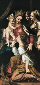 The Mystical Marriage of Saint Catherine