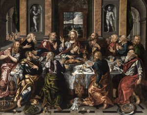 The Last Supper by Alonso Vázquez