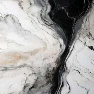Abstract Black Gold Marble