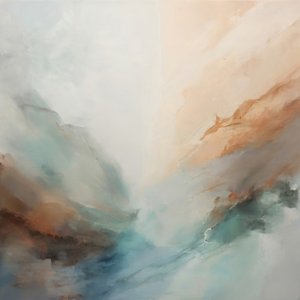 Calming Abstract Landscape