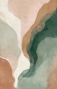 Earthy Flowing Abstract