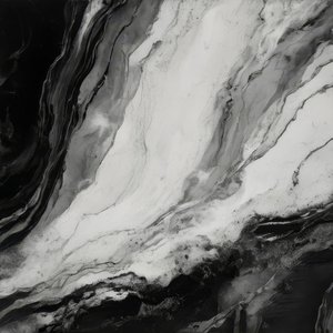 Elegant Black Marble by Alpenglow Workshop