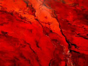 Fiery Red Flow