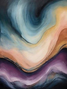 Fluid Mountain Hues