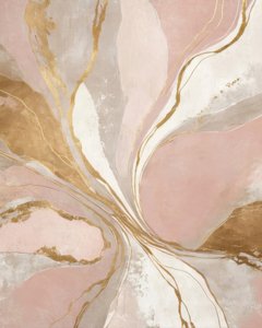 Gilded Blush Flow by Alpenglow Workshop
