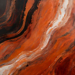 Molten Orange Flow