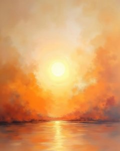 Radiant Sunset Reflections