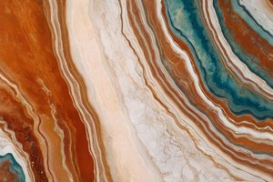 Teal Marble Swirl