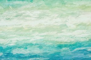 Textured Aqua Flow by Alpenglow Workshop