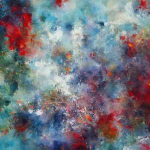 Vibrant Abstract Burst