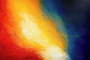 Vibrant Abstract Color Burst by Alpenglow Workshop