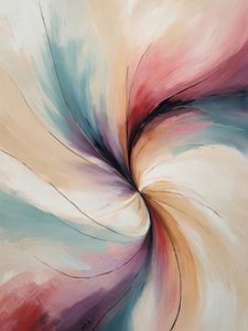 Vibrant Abstract Swirl