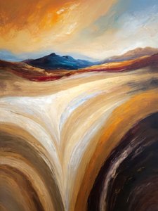 Vibrant Desert Flow by Alpenglow Workshop