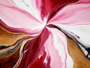 Vibrant Fluid Swirls