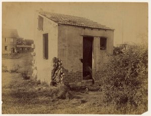 Assassination of the Named Fourmentin Caroline Céleste, Aged 79... View of the Cabin where the Corpse was Discovered