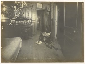 View of the Dining Room Where the Corpse Was Discovered by Alphonse Bertillon