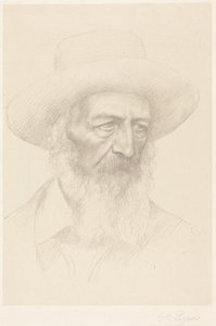 Alfred, Lord Tennyson by Alphonse Legros