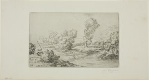 Banks of the Marne by Alphonse Legros