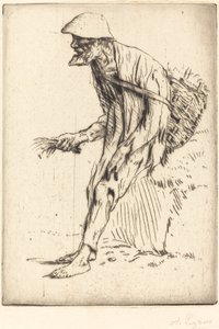 Chickweed Merchant by Alphonse Legros