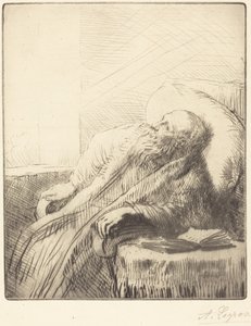 Convalescent by Alphonse Legros