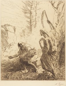 Death and the Woodcutter, 3rd plate