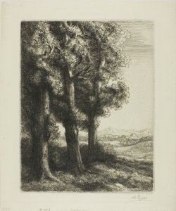 Edge of a Wood by Alphonse Legros