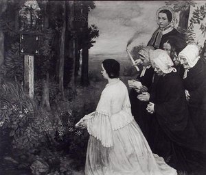 Ex Voto by Alphonse Legros