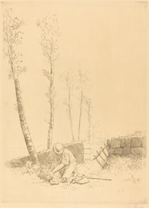 Finding the Sheep by Alphonse Legros
