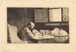Geographer by Alphonse Legros