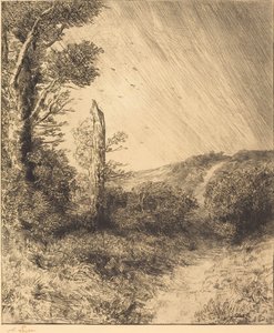 Gust of Wind by Alphonse Legros