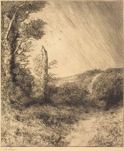 Gust of Wind by Alphonse Legros
