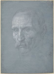 Head of Man by Alphonse Legros