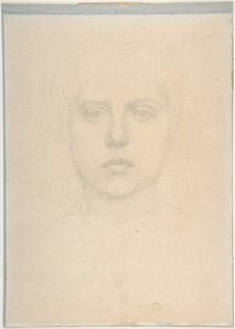 Head Study of a Girl