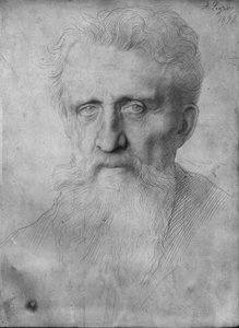 Head of a man with long beard, 1898