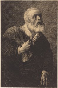 Night Crier by Alphonse Legros