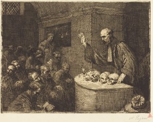 Phrenology Course, 2nd plate