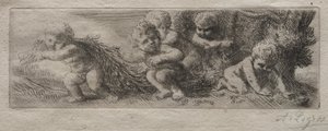 Plate for Top of Pin Box by Alphonse Legros