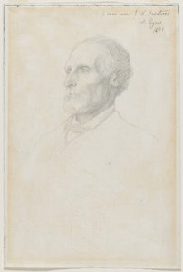 Portrait of Sir Frederick W. Burton, Director of the National Gallery, London