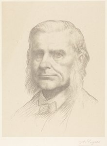 Professor Huxley, 2nd Plate by Alphonse Legros
