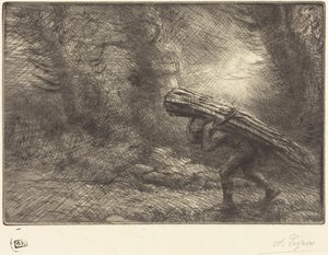 Return to the Cottage by Alphonse Legros