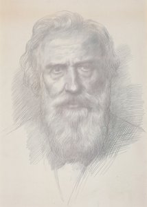 Self-Portrait by Alphonse Legros