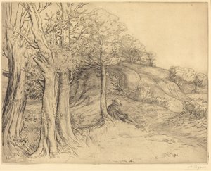 Solitude by Alphonse Legros