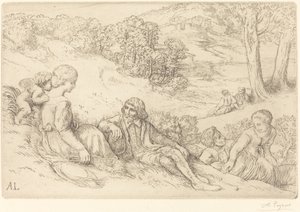 Spring by Alphonse Legros