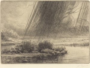 Storm by Alphonse Legros