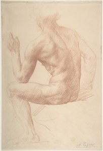 Study of a Figure by Alphonse Legros